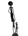 Bronze 55 cm noir n°2 Bronzes d'Afrique