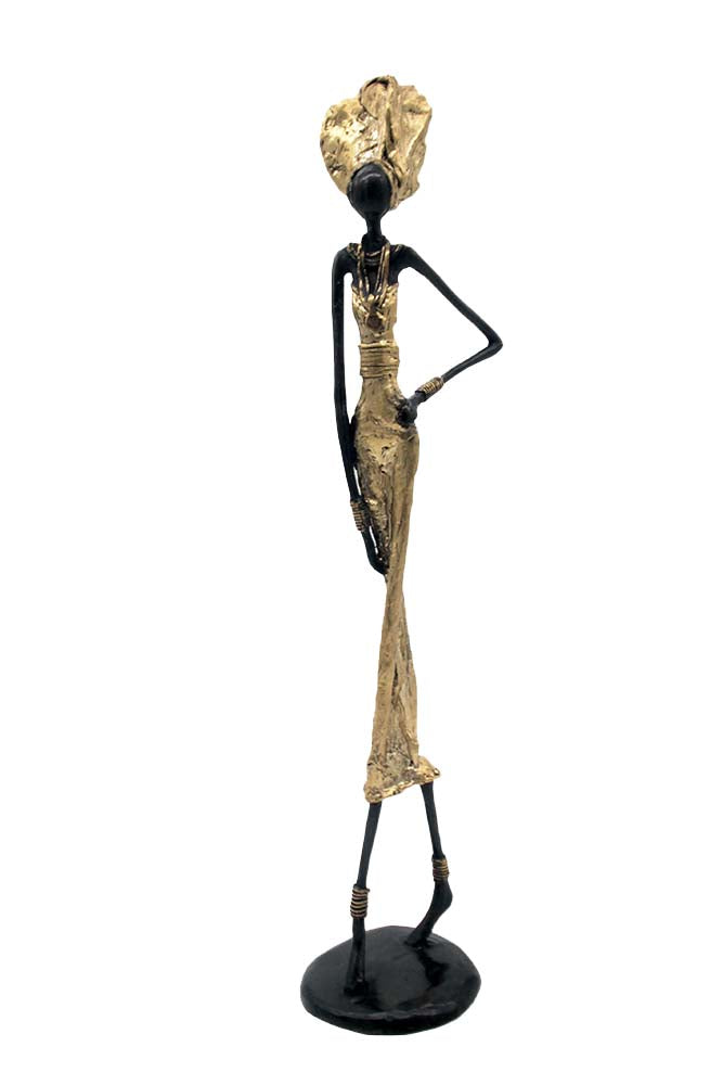 Bronze 55 cm doré n°8 Bronzes d'Afrique