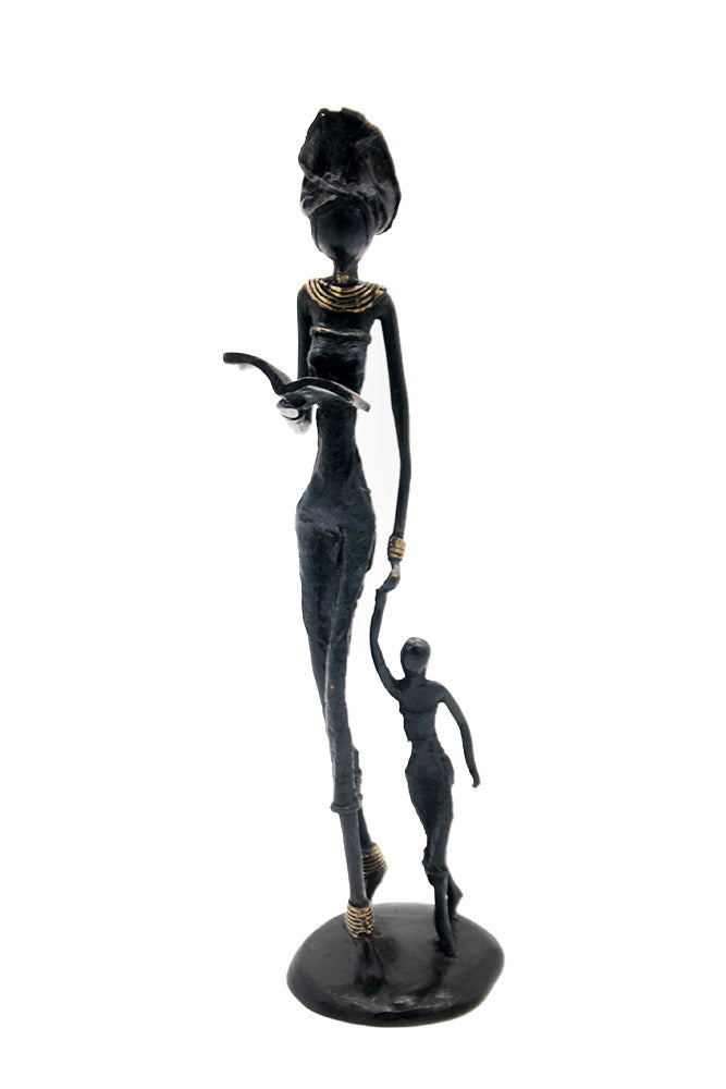 Bronze 35 cm noir n°10 Bronzes d'Afrique
