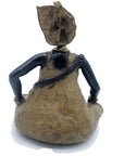 Bronze Big Mama 25 cm vert n°1 Bronzes d'Afrique