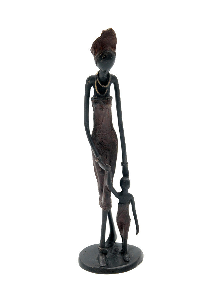 Bronze 25 cm marron n°30 Bronzes d'Afrique