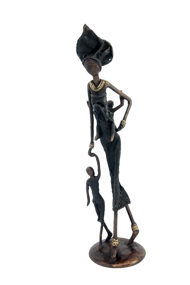 Bronze 35 cm noir n°13 Bronzes d'Afrique