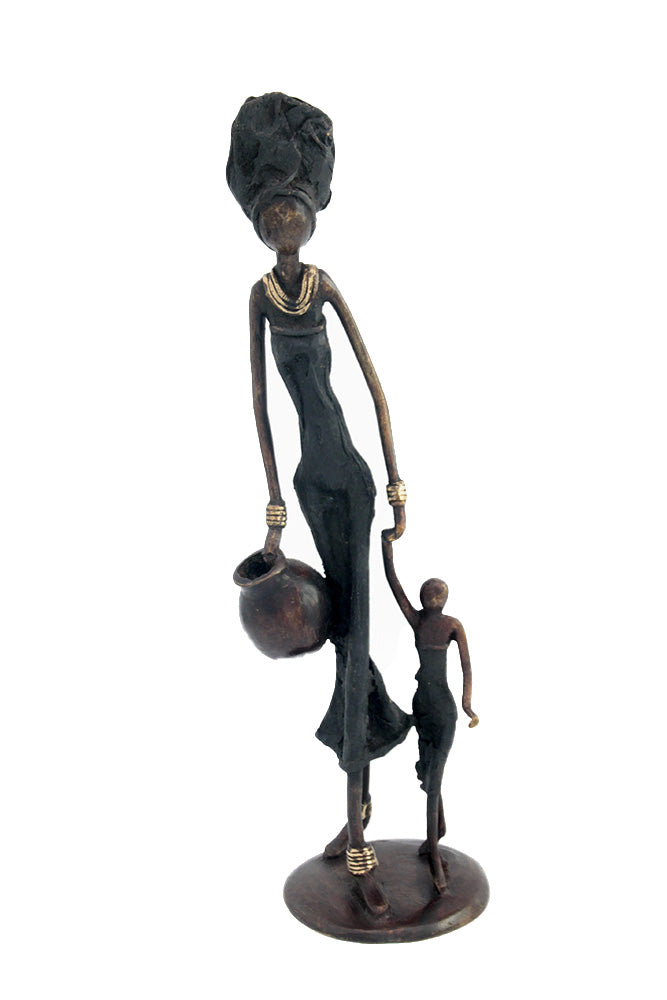 Bronze 35 cm noir n°14 Bronzes d'Afrique
