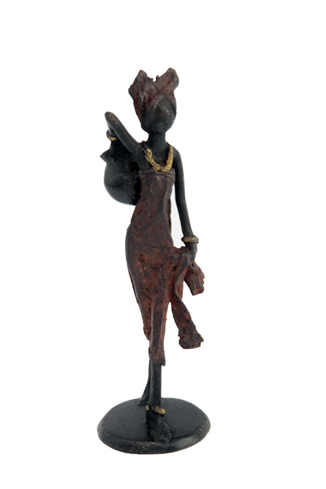 Bronze 15 cm marron n°22 Bronzes d'Afrique