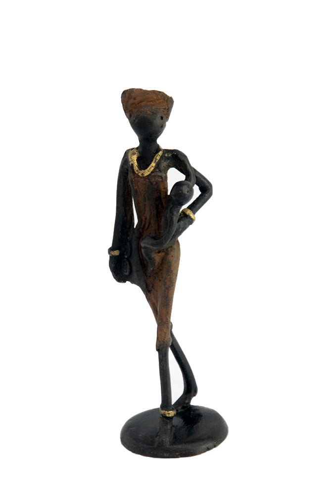 Bronze 15 cm marron n°36 Bronzes d'Afrique