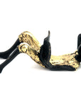 Bronze allongé 20 cm doré n°2 Bronzes d'Afrique